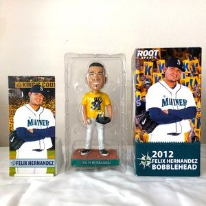 Seattle Mariners Felix Hernandez King’s Court Bobblehead